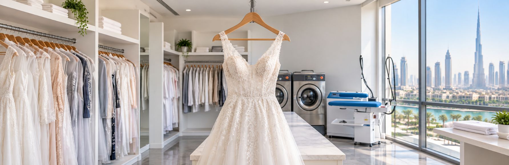 Wedding Dress Cleaning in Dubai
